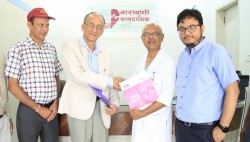 लुम्बिनी जनरल इन्स्योरेन्स र नारायणी सामुदायिक अस्पतालबीच सम्झौता